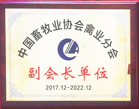 b体育网页版登录入口b体育官网在线登录网页入口下载获评中国畜牧协会禽业分会副会长单位